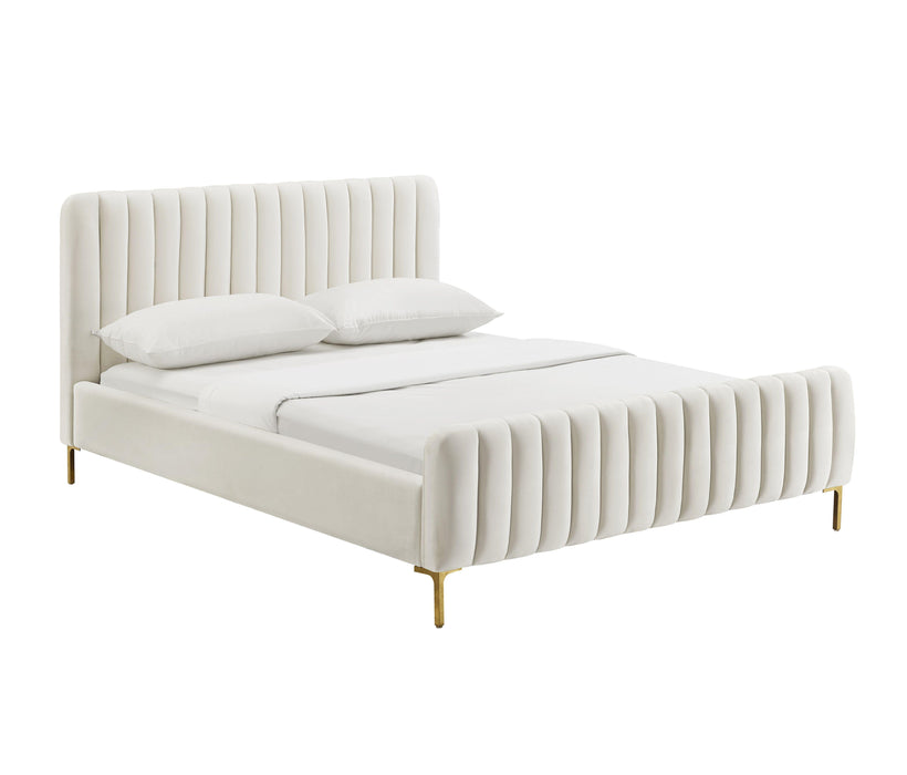 Angela Cream Bed in King image
