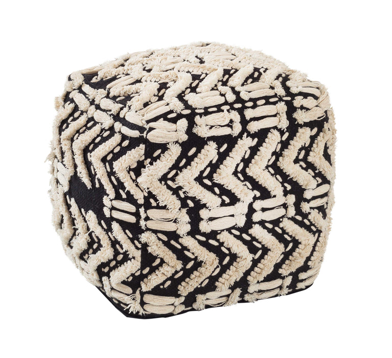 Mariel Cotton Pouf image