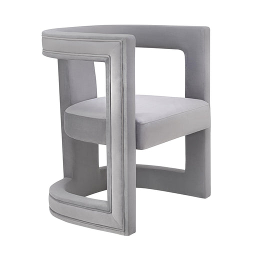 Ada Grey Velvet Chair image