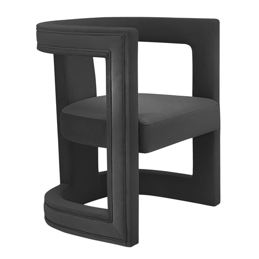 Ada Black Velvet Chair image