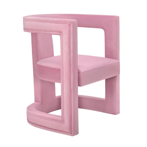 Ada Pink Velvet Chair image