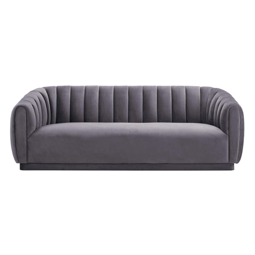 Arno Grey Velvet Sofa image