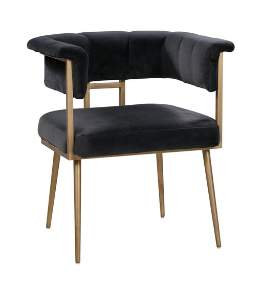 Astrid Grey Velvet Chair image