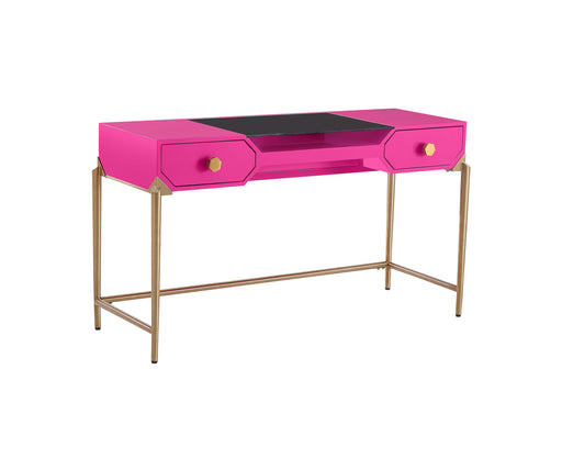 Bajo Pink Lacquer Desk image