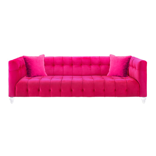 Bea Pink Velvet Sofa image