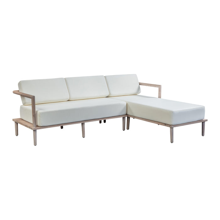 Emerson Cream Outdoor Sectional - RAF image