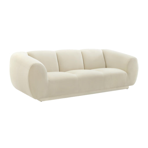 Emmet Cream Velvet Sofa image