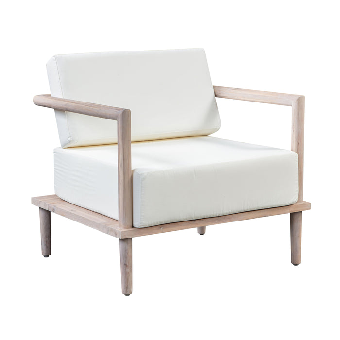 Emerson Cream Outdoor Lounge Chair image