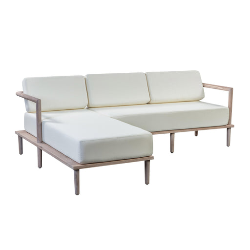 Emerson Cream Outdoor Sectional - LAF image