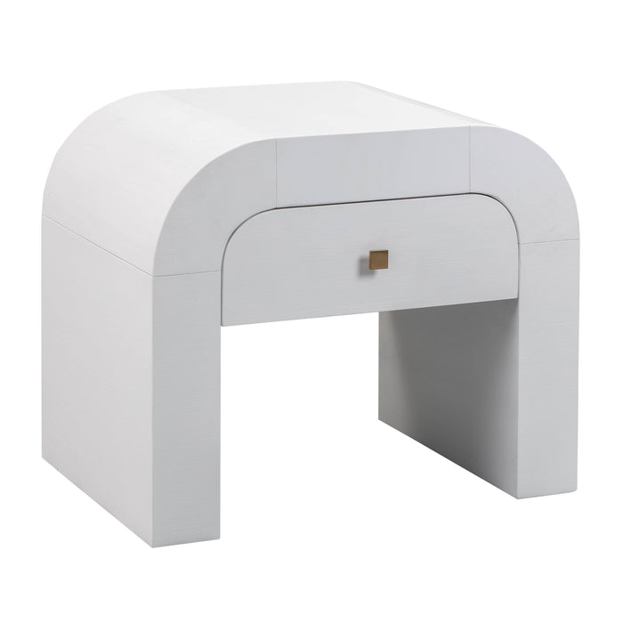 Hump White Nightstand image