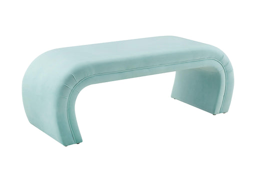 Kenya Bright Blue Velvet Bench image