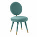 Kylie Sea Blue Velvet Dining Chair image