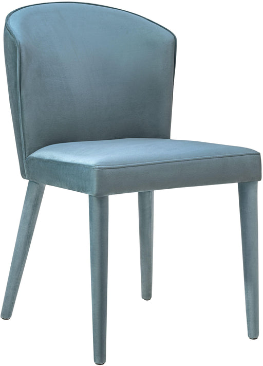 Metropolitan Sea Blue Velvet Chair image