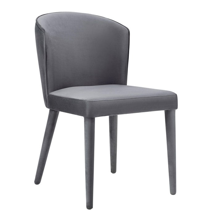 Metropolitan Grey Velvet Chair image