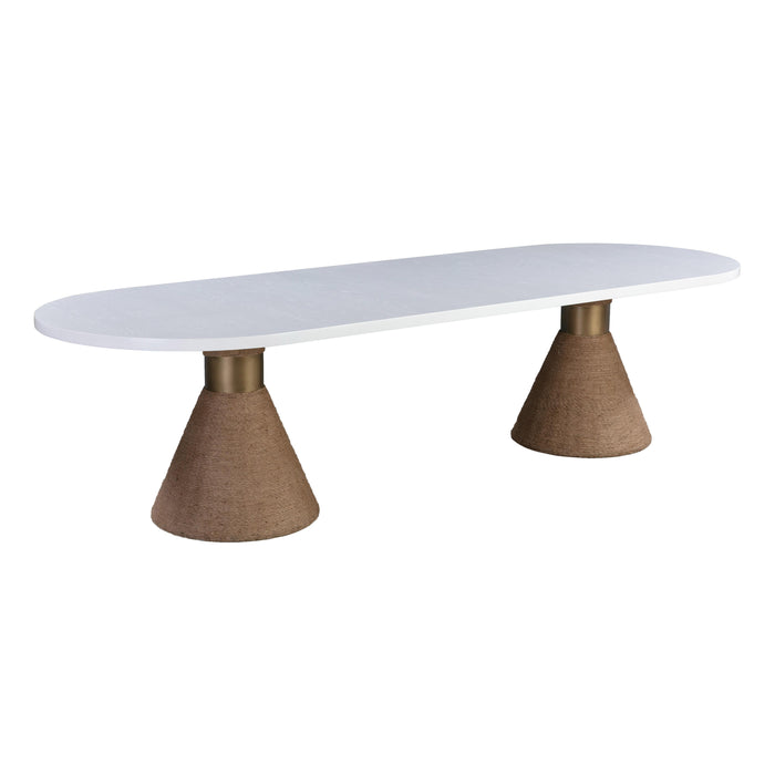 Rishi Natural Rope Oval Table image