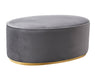 Scarlett Grey Ottoman image