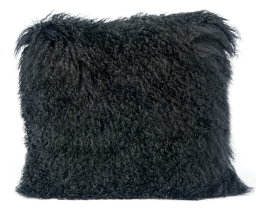 Tibetan Sheep Black Large Pillow image