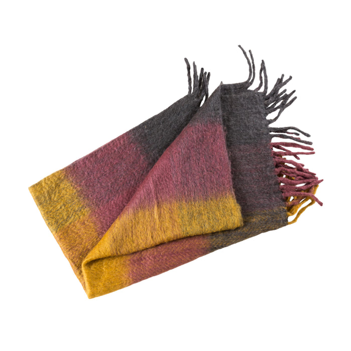 Afrino Wool Colored Throw - Home And Beyond