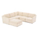 Aiden Beige Modular Chaise Sectional - Home And Beyond