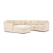 Aiden Beige Modular Chaise Sectional image