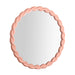 Agnes Mauve Round Mirror - Home And Beyond