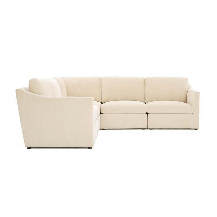 Aiden Beige Modular L Sectional - Home And Beyond