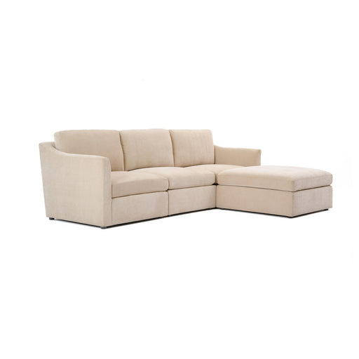 Aiden Beige Modular Small Chaise Sectional image