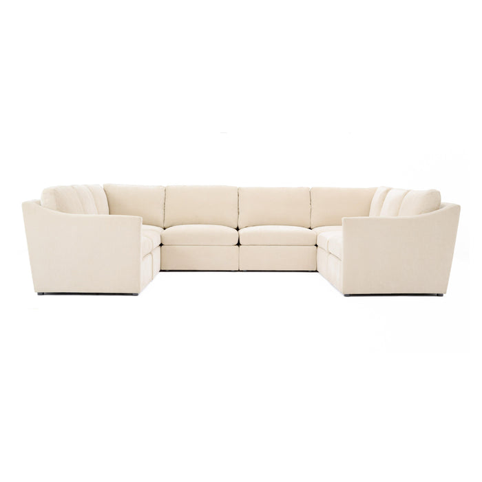 Aiden Beige Modular U Sectional - Home And Beyond