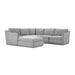 Aiden Gray Modular Chaise Sectional image