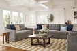 Aiden Gray Modular Sofa - Home And Beyond