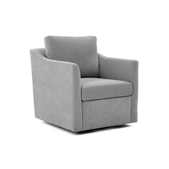 Aiden Gray Swivel Armchair image