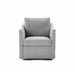 Aiden Gray Swivel Armchair - Home And Beyond