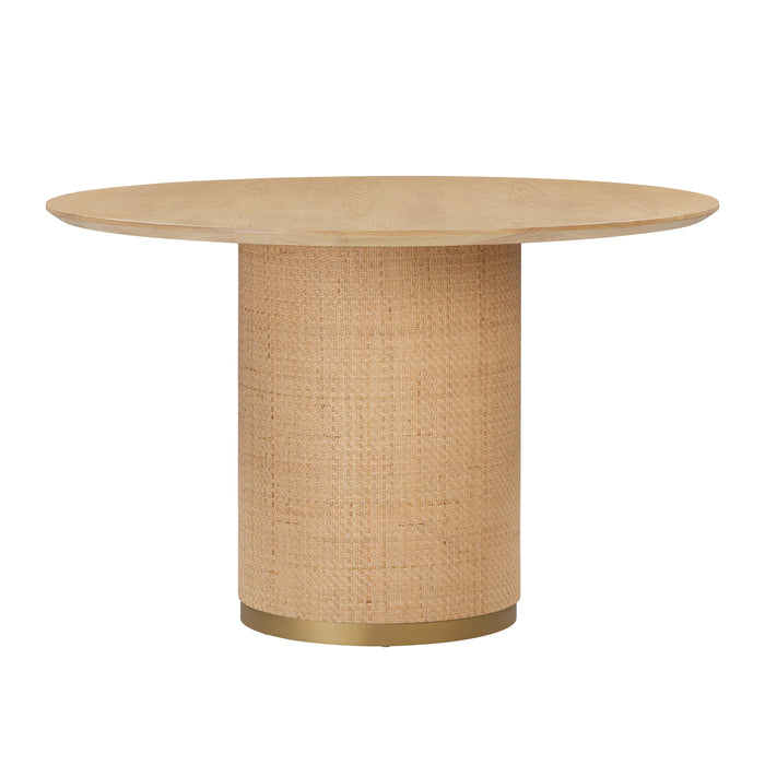 Akiba 49" Round Dining Table - Home And Beyond