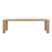 Akola Natural Oak Rectangular Dining Table - Home And Beyond