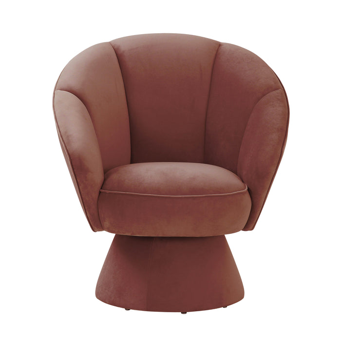 Allora Salmon Accent Chair - Home And Beyond