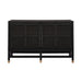 Amara Charcoal Woven Rattan Buffet - Home And Beyond