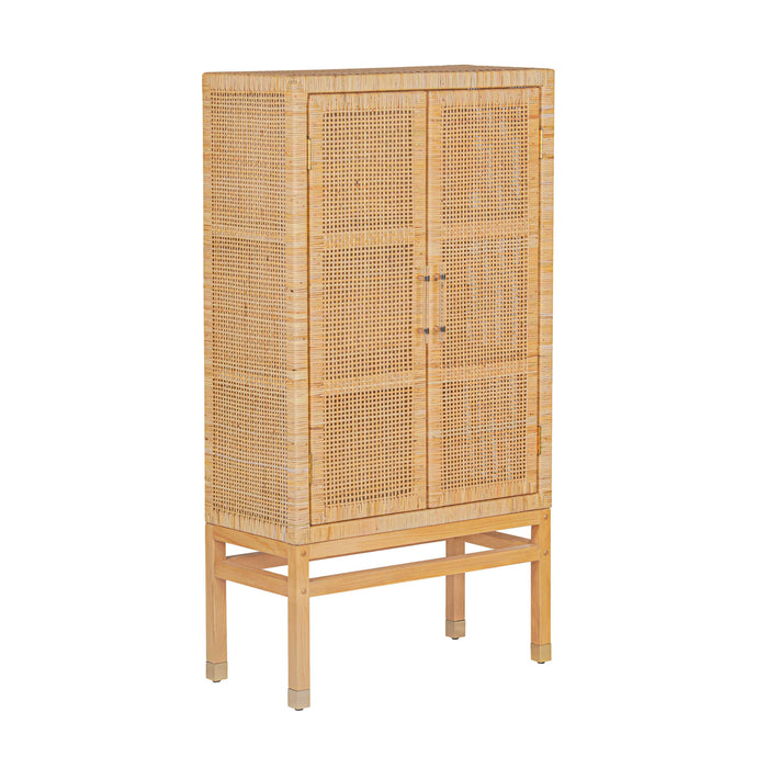 Amara Natural Woven Rattan Cabinet image