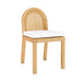 Amara Natural Rattan Arched Back Dining Chair image