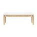 Amara Natural Woven Rattan Bench - Home And Beyond