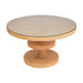 Apollonia Natural Rattan Round Dining Table - Home And Beyond