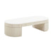 Bella Cream Oval Coffee Table image