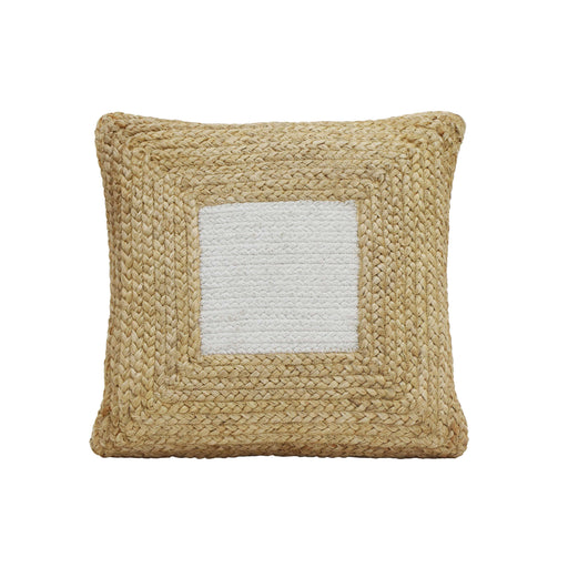 Blank Mind White Square Accent Pillow image