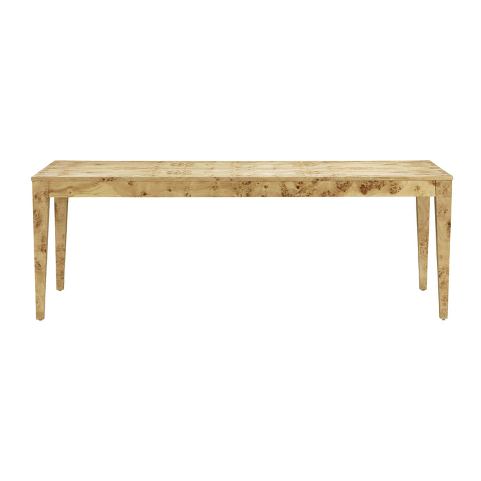 Brandyss Natural Burl Rectangular Dining Table - Home And Beyond