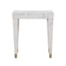 Brandyss White Burl End Table - Home And Beyond