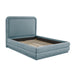 Briella Bluestone Velvet Bed in Full - Home And Beyond