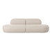 Broohah Beige Linen Sofa - Home And Beyond