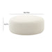 Broohah Cream Boucle Ottoman - Home And Beyond