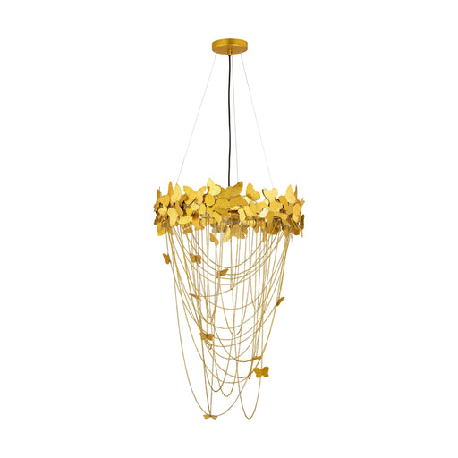Butterfly Gold Chandelier image