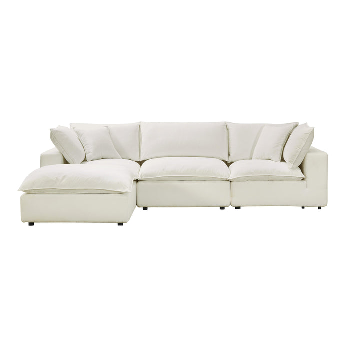 Cali Natural Modular 4 Piece Sectional - Home And Beyond