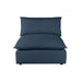 Cali Navy Armless Chair - Home And Beyond